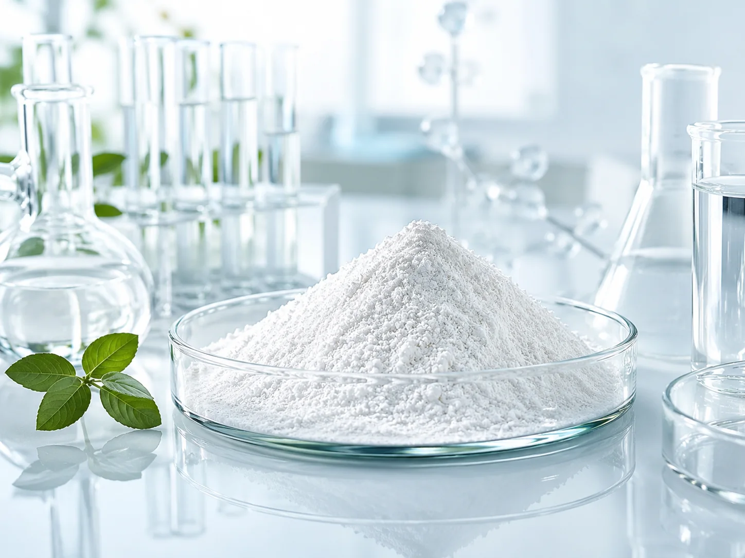 Active pharmaceutical ingredient powder prepared for quality review